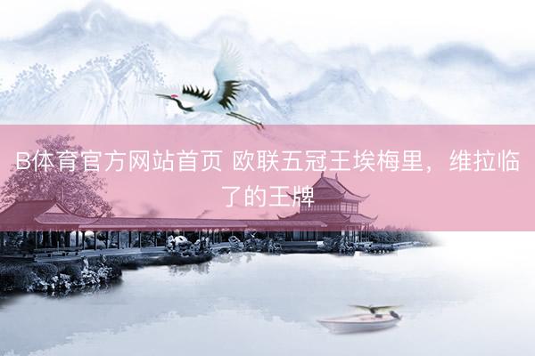 B体育官方网站首页 欧联五冠王埃梅里，维拉临了的王牌