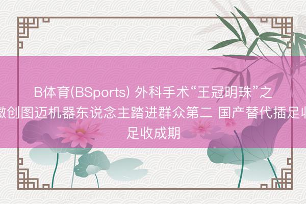 B体育(BSports) 外科手术“王冠明珠”之争：微创图迈机器东说念主踏进群众第二 国产替代插足收成期